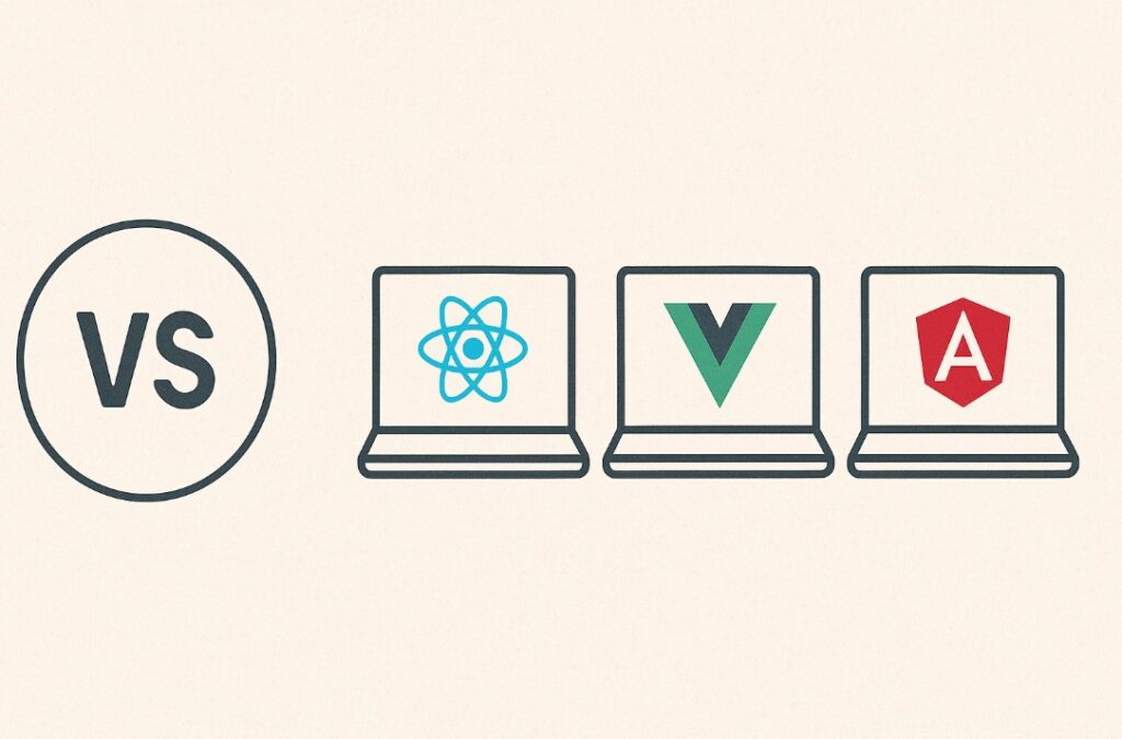 Effektiv web app udvikling med React, Vue eller Angular