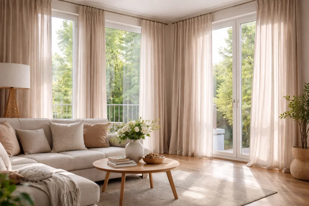 Hvad koster nye gardiner i 2025? Få det fulde prisoverblik